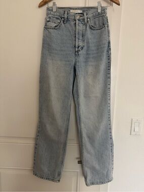 Topshop Kort Light Blue Jeans